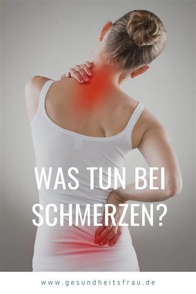 Was tun bei Schmerzen?