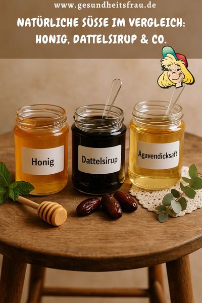 Honig oder Dattelsirup? Entdecke die süße Wahrheit hinter den natürlichen Zuckeralternativen – für deine Gesundheit, mit Gefühl.