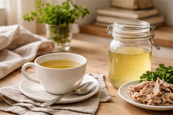 Milde Brühe als Schonkost – was alte Krankenkost uns heute noch lehren kann