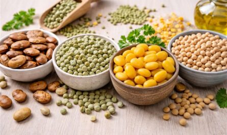 Ackerbohne, Körnererbse, Süßlupine und Sojabohne – pflanzliche Eiweißquellen und ihre Bedeutung für die Darmgesundheit