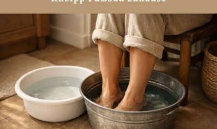 Kneipp Fußbad zuhause