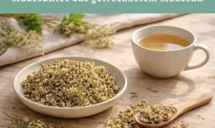 Mädesüßtee aus getrocknetem Mädesüß